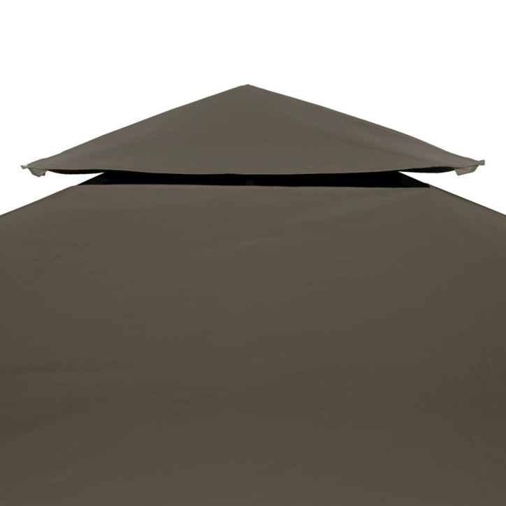 Viršutinis pavėsinės uždangalas, 2 aukštų, taupe, 310g/m², 3x3m