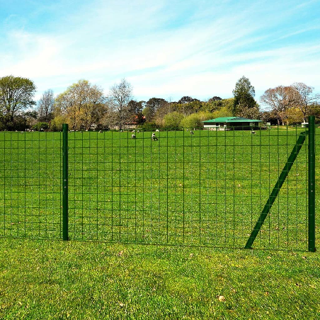 Euro tvora, žalia, 10x1,7m, plienas