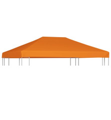 Viršutinis pavėsinės uždangalas, oranžinis, 310 g/m², 4x3m