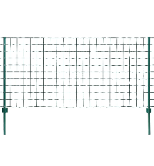 Euro tvora, žalia, 20x0,8m, plienas