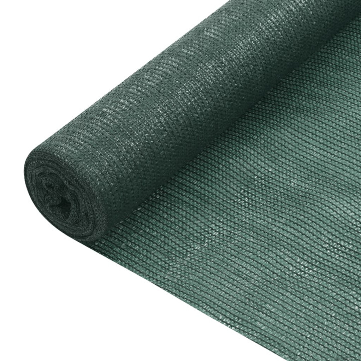 Privatumo suteikiantis tinklelis, žalias, 1,5x25m, HDPE, 75g/m²