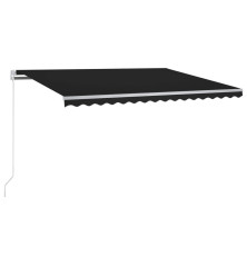 Automatinė markizė su LED/vėjo jutikliu, antracito, 300x250cm