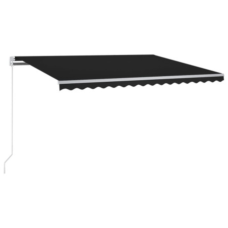 Automatinė markizė su LED/vėjo jutikliu, antracito, 300x250cm