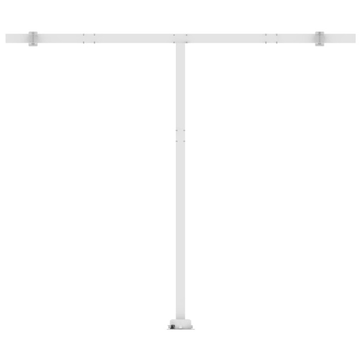 Automatinė markizė su LED/vėjo jutikliu, kreminė, 350x250cm