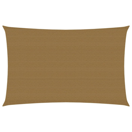 Uždanga nuo saulės, taupe spalvos, 3x5m, HDPE, 160g/m²