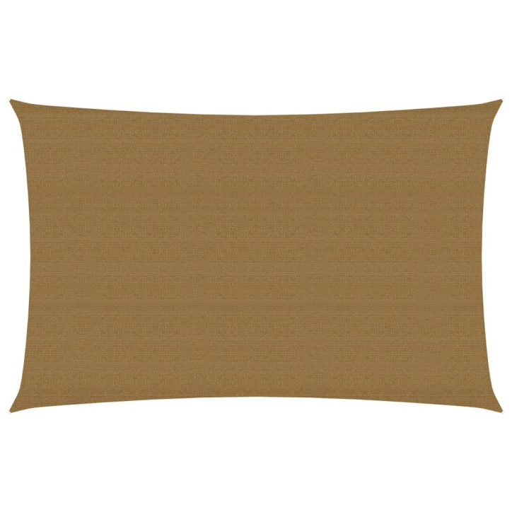 Uždanga nuo saulės, taupe spalvos, 3x5m, HDPE, 160g/m²