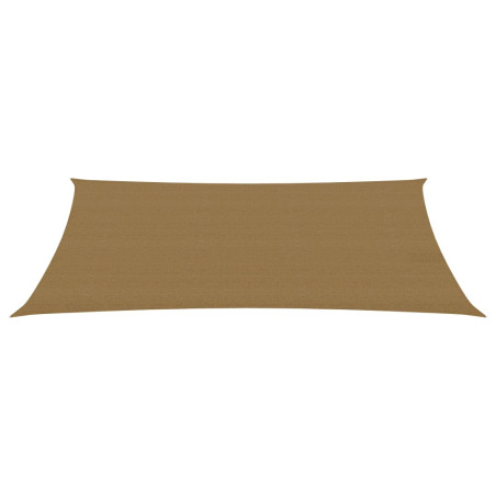 Uždanga nuo saulės, taupe spalvos, 3x5m, HDPE, 160g/m²