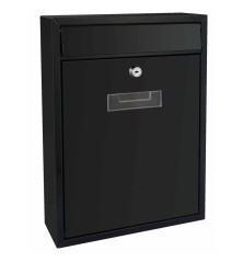 Perel Pašto dėžutė Ibiza, juodos spalvos, BG40002