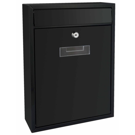 Perel Pašto dėžutė Ibiza, juodos spalvos, BG40002