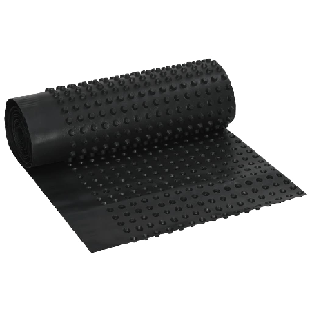 Drenažinės membranos-koriai, 2 vnt., 0,5x20m, HDPE, 400g/m²