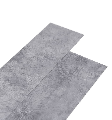 Grindų plokštės, cemento pilkos spalvos, PVC, 5,26m², 2mm