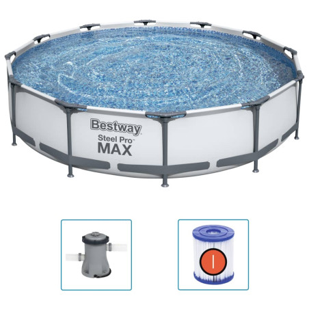 Bestway Steel Pro MAX Baseino rinkinys, 366x76cm