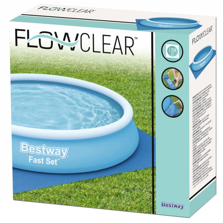 Bestway Baseino paklotas Flowclear, 396x396cm