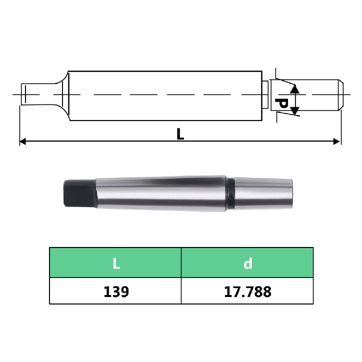 Greito atleidimo grąžto griebtuvas, MT2-B18 su 16mm suspaudimu