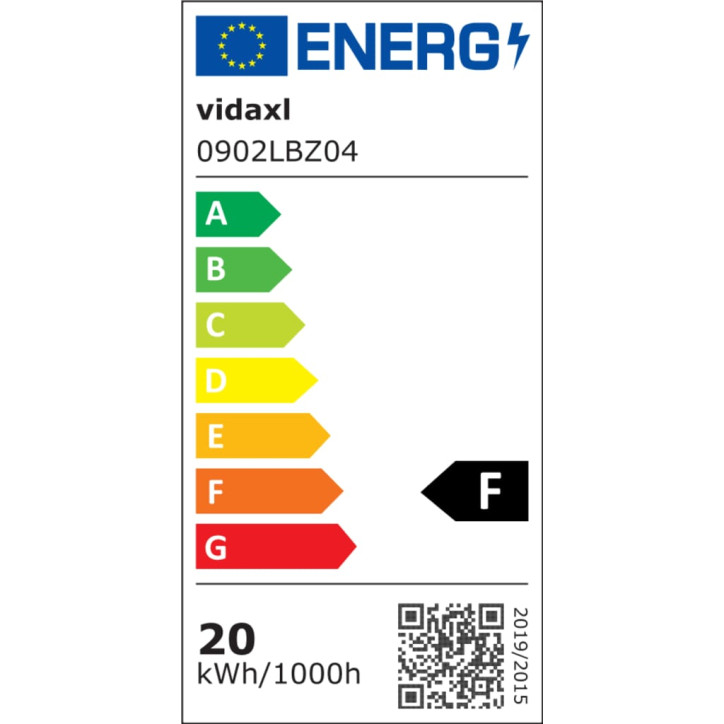 LED akvariumo lempa su spaustukais, mėlyna ir balta, 75-90cm