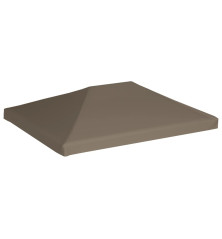 Viršutinis pavėsinės uždangalas, taupe spalvos, 3x4m, 310 g/m²