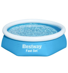 Bestway Fast Set Pripučiamas baseinas, 244x66cm, apvalus, 57265