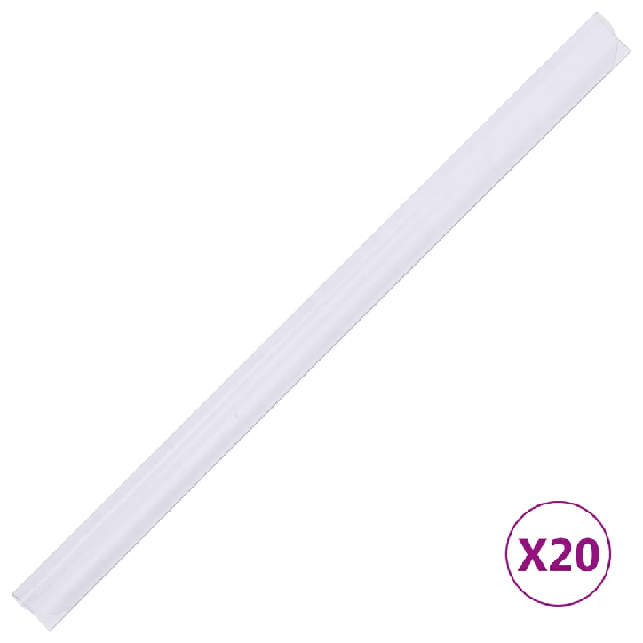 Privatumo suteikianti sodo pertvara, pilka, 35x0,19m, PVC