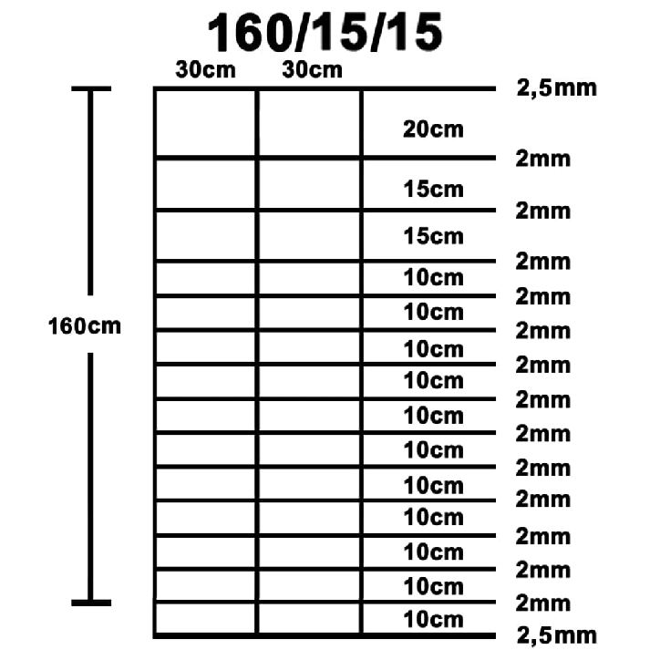 Sodo tvora, sidabrinė, 50x1,6m, galvanizuotas plienas