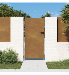 Sodo vartai, 85x200cm, corten plienas