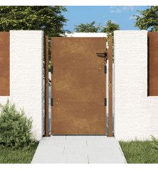 Sodo vartai, 105x130cm, corten plienas