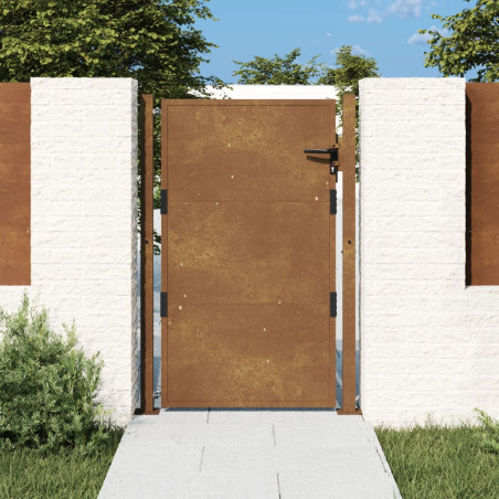 Sodo vartai, 105x155cm, corten plienas