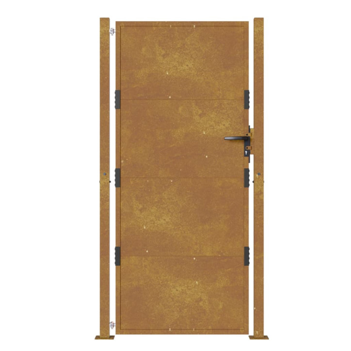 Sodo vartai, 105x180cm, corten plienas