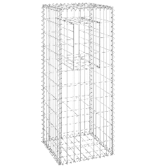 Gabiono krepšio kolona, 40x40x100cm, geležis