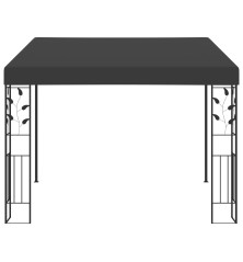 Prie sienos montuojama pavėsinė, antracito, 3x3x2,5m