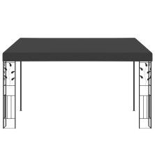 Prie sienos montuojama pavėsinė, antracito, 4x3x2,5m