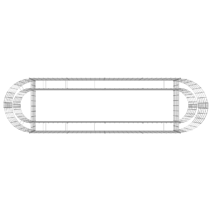 Gabiono lovelis, 190x50x50cm, galvanizuota geležis, aukštas