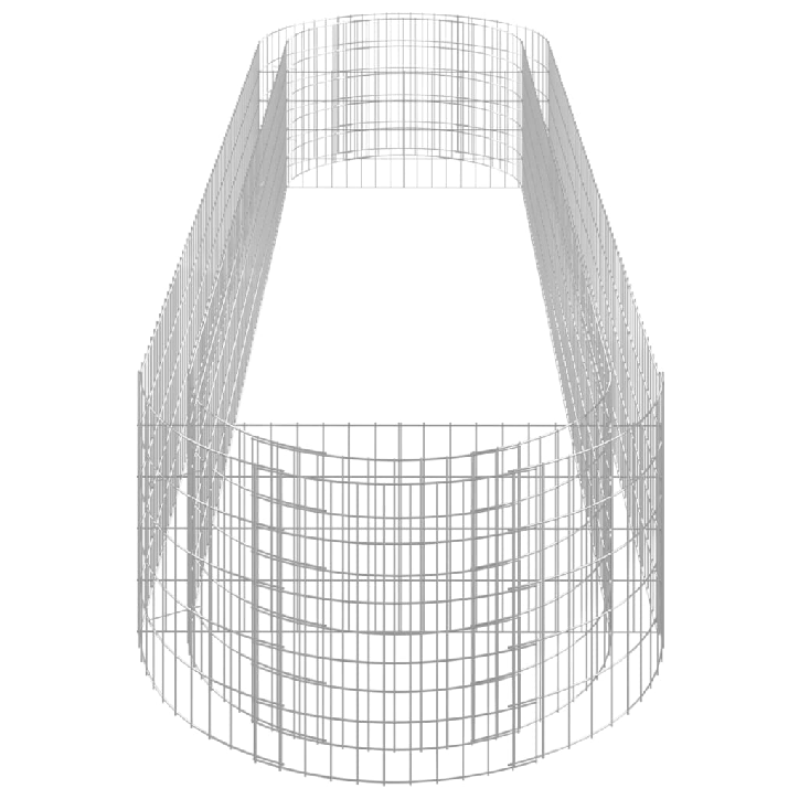 Gabiono lovelis, 400x100x50cm, galvanizuota geležis, aukštas