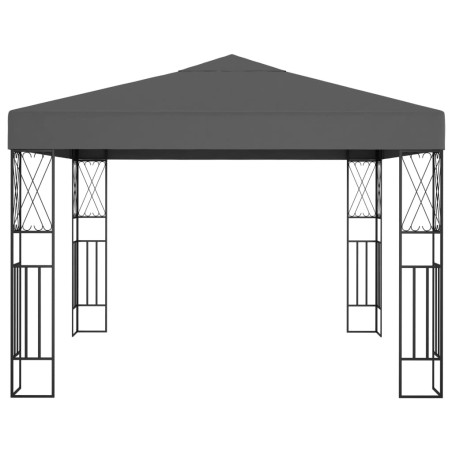 Pavėsinė, antracito spalvos, 3x3m audinys