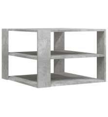 Kavos staliukas, betono pilkas, 59,5x59,5x40cm, mediena