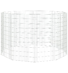 Triušių narvas, 10 segmentų, 54x100cm, galvanizuota geležis