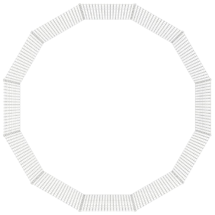 Triušių narvas, 12 segmentų, 54x100cm, galvanizuota geležis