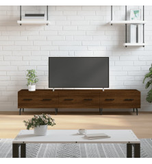 Televizoriaus spintelė, ruda ąžuolo, 150x36x30cm, mediena