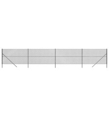 Tinklinė tvora, antracito spalvos, 2,2x10m