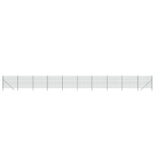 Vielinė tinklinė tvora, žalia, 1,6x25m, galvanizuotas plienas