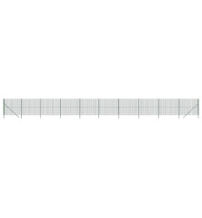 Vielinė tinklinė tvora, žalia, 2,2x25m, galvanizuotas plienas