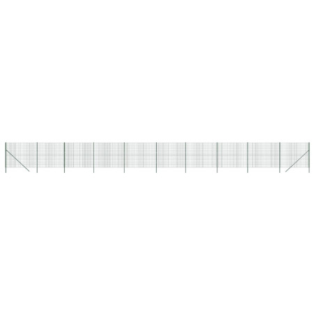 Vielinė tinklinė tvora, žalia, 1,8x25m, galvanizuotas plienas