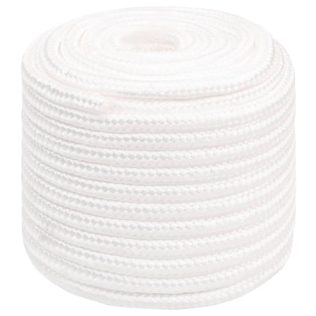 Valties virvė, visiškai balta, 16mm, 250m, polipropilenas