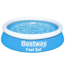 Bestway Fast Set Pripučiamas baseinas, mėlynas, 183x51cm, apskritas