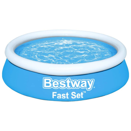 Bestway Fast Set Pripučiamas baseinas, mėlynas, 183x51cm, apskritas