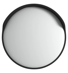 Sferinis lauko/kelio veidrodis, juodas, 45cm, polikarbonatas