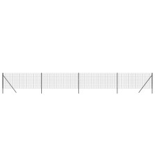 Vielinė tinklinė tvora, antracito, 0,8x10m, plienas