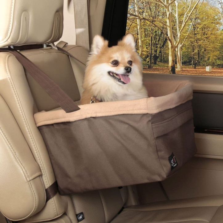 428416 Happy Ride Pet Booster Seat "Tagalong" L Brown