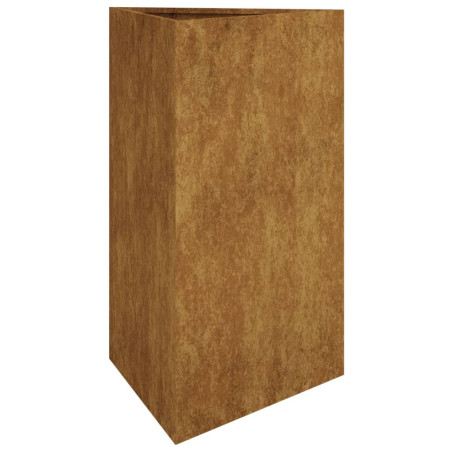 Sodo lovelis, 50x43x75cm, Corten plienas