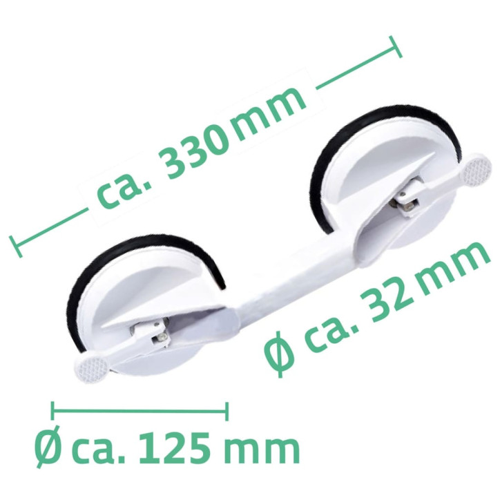 RIDDER Ranktūris su siurbtukais, 12,5cm, 100kg, A0150201