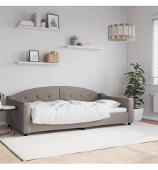 Sofa, taupe spalvos, 100x200cm, audinys